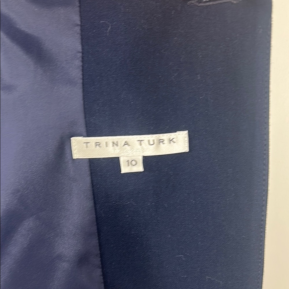 Trina Turk NAVY Habanero Blazer | 10 - Picture 6 of 9